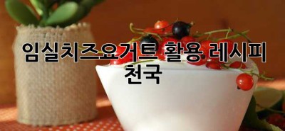 임실치즈요거트 활용 레시피 천국!