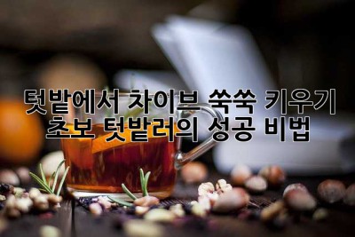 텃밭에서 차이브 쑥쑥 키우기: 초보 텃밭러의 성공 비법! ✨