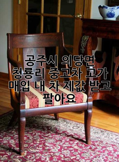 공주시 의당면 청룡리 중고차 고가 매입! 내 차, 제값 받고 팔아요!