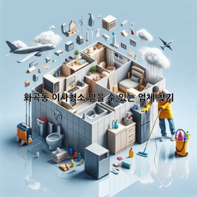 화곡동 이사청소, 믿을 수 있는 업체 찾기