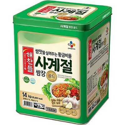 14kg 쌈장의 끝판왕? 해찬들 사계절쌈장 14kg 솔직 후기!